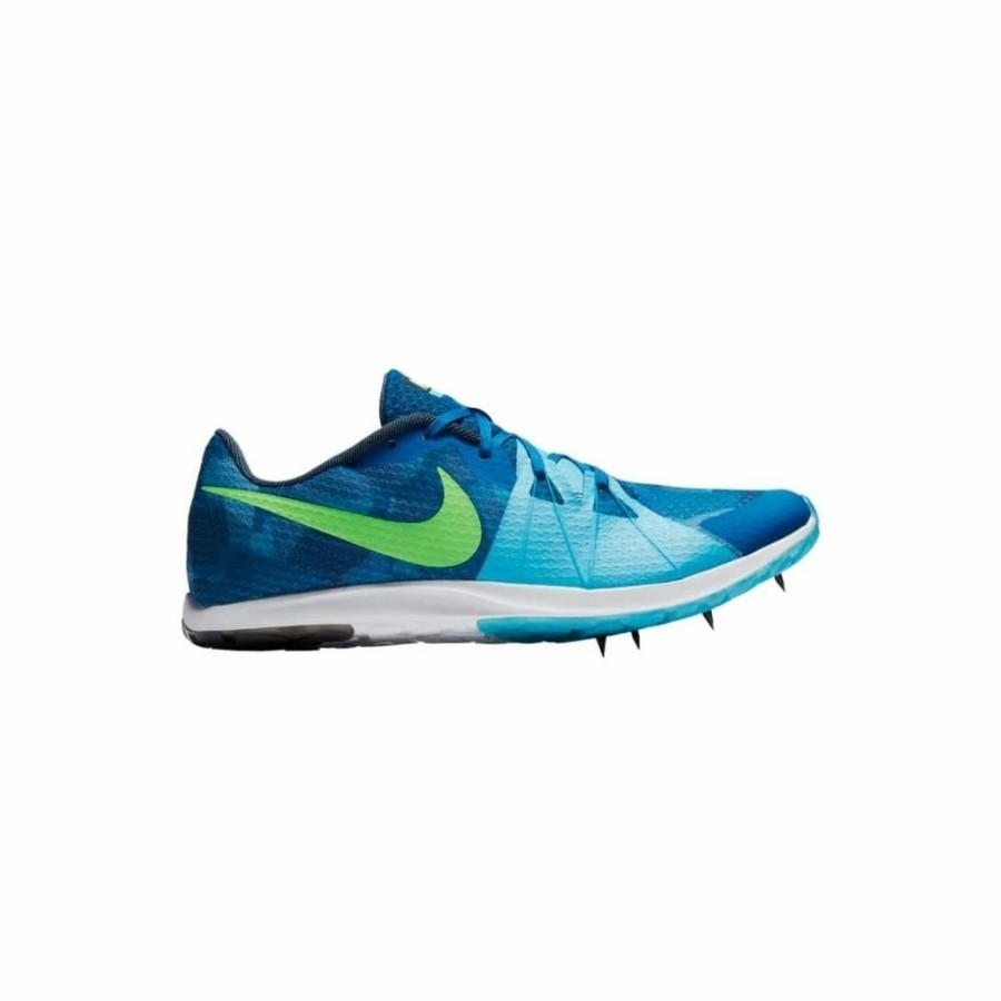 * Nike Zoom Rival Xc (403 Blue Jay/Rage Green-Blue Fury) Footwear