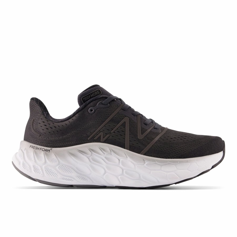 * New Balance Men'S Fresh Foam More V4 (Gg Black/Phantom) Footwear