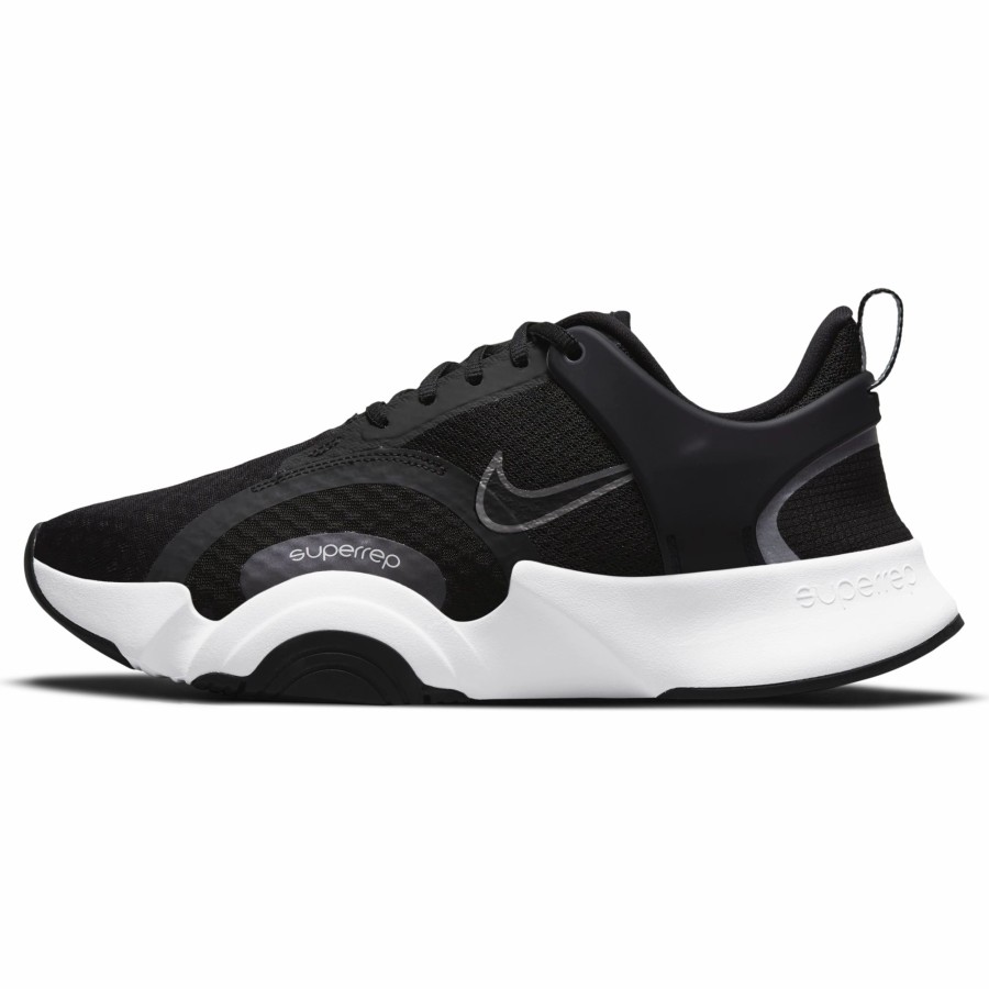 * Nike Women'S Superrep Go 2 (010 Black/Mtlc Dark Grey-White-Black) Footwear