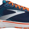 * Brooks Men'S Ghost 14 (488 Titan/Teal/Flame) Footwear