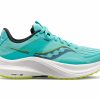 * Saucony Women'S Tempus (26 Cool Mint/Acid) Footwear