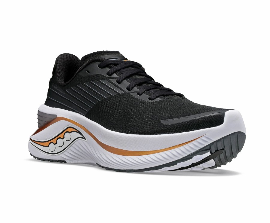 * Saucony Women'S Endorphin Shift 3 (10 Black/Goldstruck) Footwear