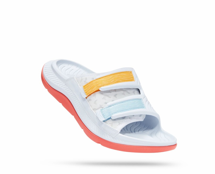 * Hoka Uni Ora Luxe (Wcll White/Camellia) Footwear