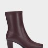 * Aerosoles Cinnamon Wine Ankle Boots