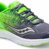 * Saucony Kid'S Freedom Iso (Grey/Slime) Footwear