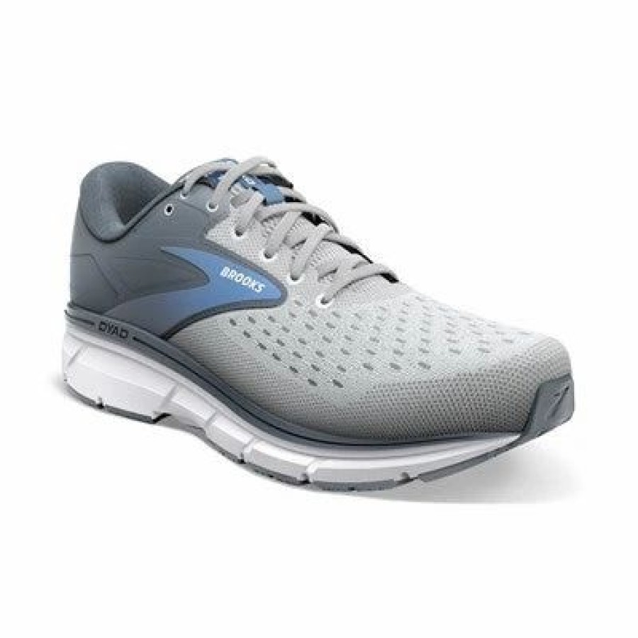 * Brooks Women'S Dyad 11 (065- Grey/White/Blue) Footwear