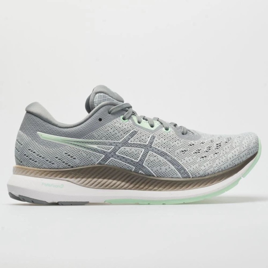 * Asics Women'S Evoride (020 Piedmont Grey/Mint Tint) Footwear