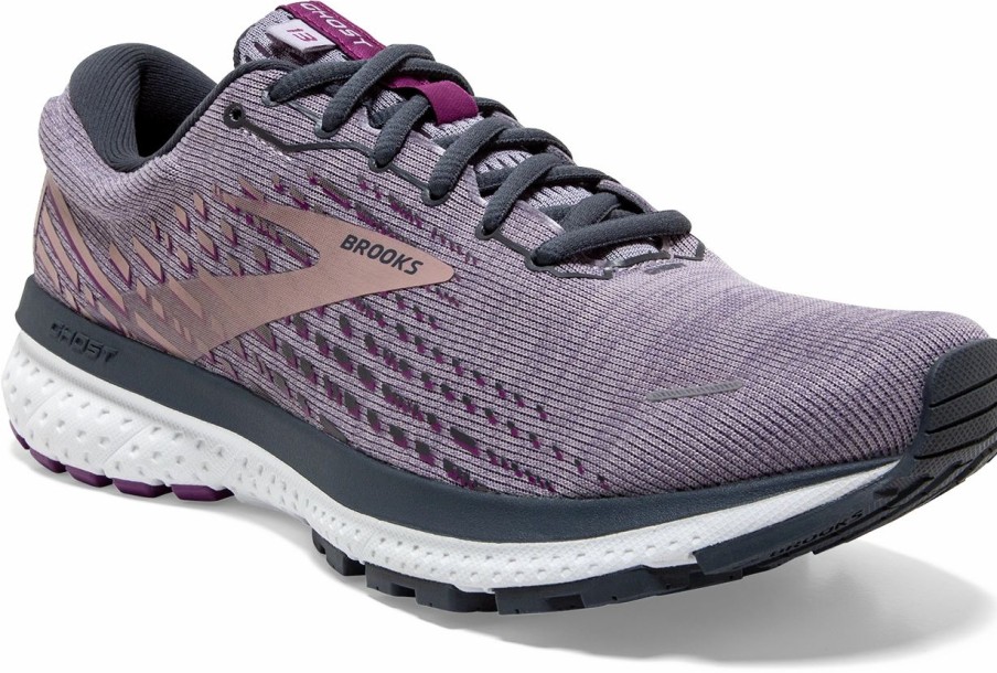 * Brooks Women'S Ghost 13 (550 Lavender/Ombre/Metallic) Footwear