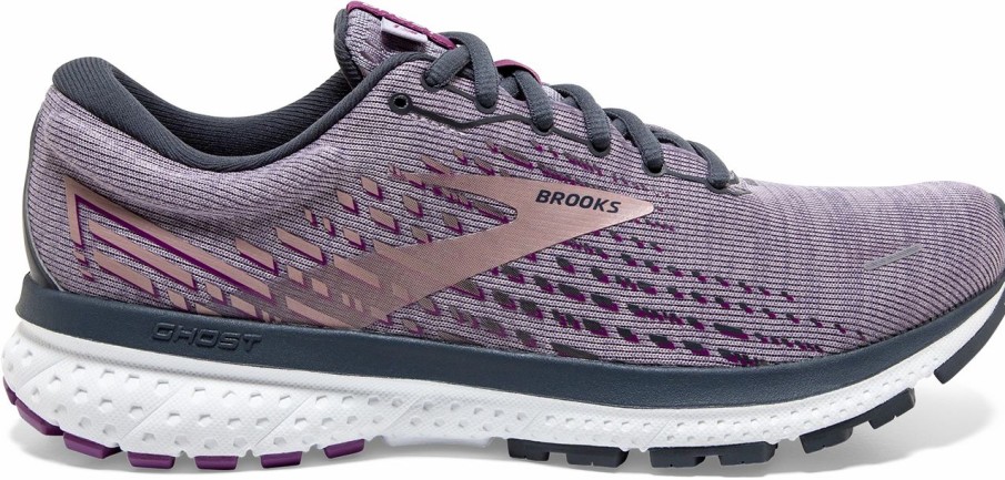 * Brooks Women'S Ghost 13 (550 Lavender/Ombre/Metallic) Footwear