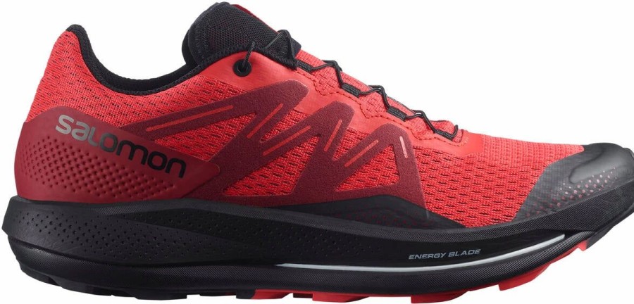 * Salomon Men'S Pulsar Trail (900 Poppy Red/Bird/Black) Footwear