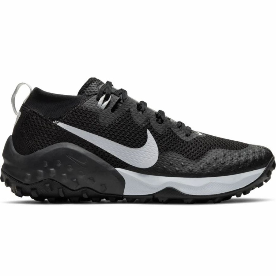 * Nike Men'S Wildhorse 7 (002 Black/Pure Platinum/Anthracite) Footwear