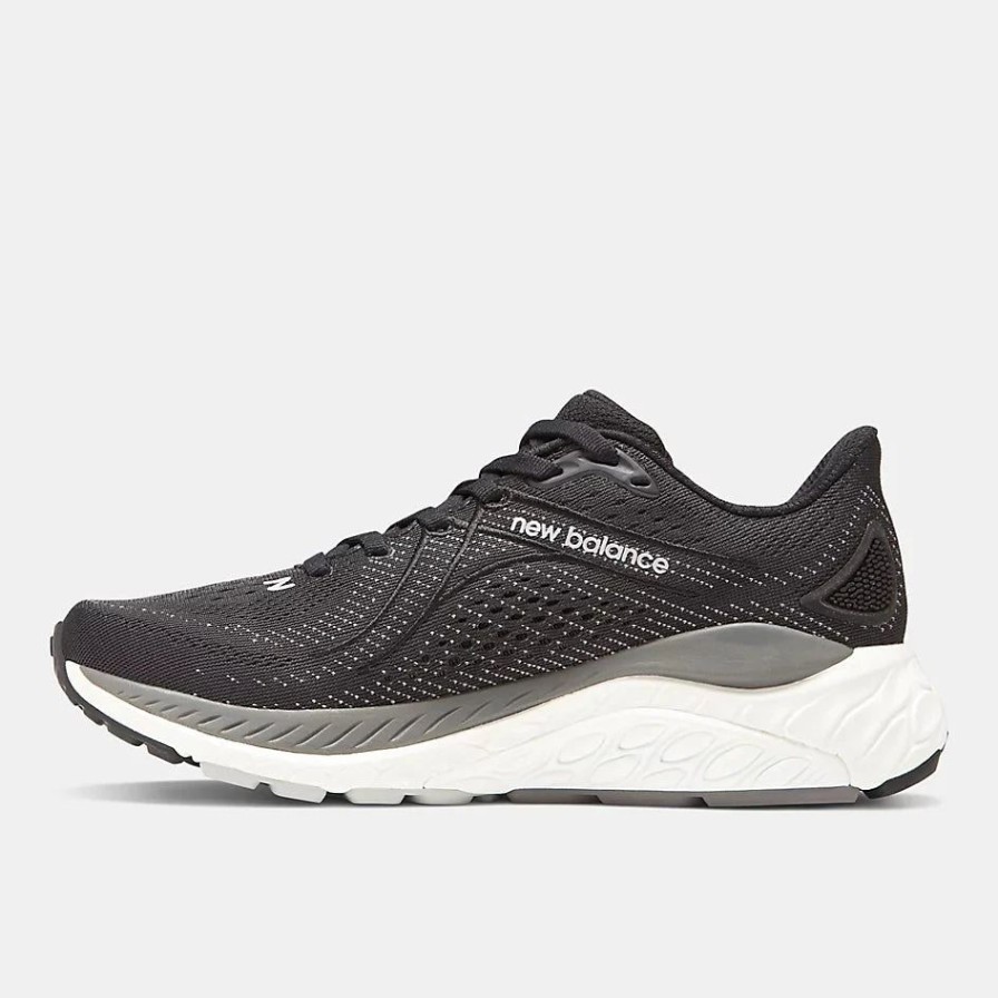 * New Balance Women'S Fresh Foam X 860 V13 Extra Wide (K Black/White/Castlerock) Footwear