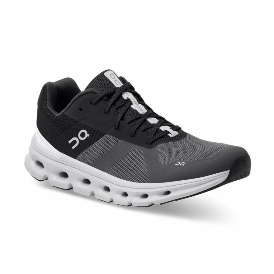 * On Men'S Cloudrunner (Eclipse/Frost) Footwear