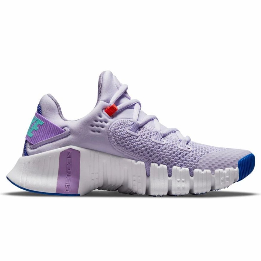 * Nike Women'S Free Metcon 4 (515 Pure Violet/White/Lilac/Violet Haze) Footwear