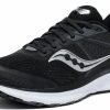 * Saucony Men'S Omni 19 Wide (40 Black/White) Footwear