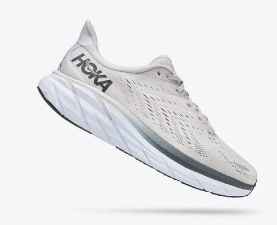 * Hoka Men'S Clifton 8 (Lrnc Lunar Rock/Nimbus Cloud) Footwear