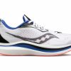 * Saucony Men'S Endorphin Speed 2 (84 White/Black/Vizi) Footwear