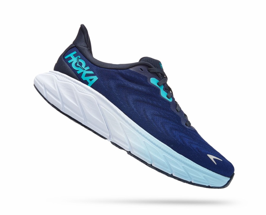 * Hoka Men'S Arahi 6 (Osbb Outer Space/Bellwether Blue) Footwear