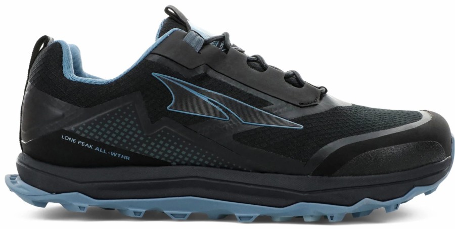 * Altra Women'S Lone Peak All-Wthr Low (040 Black/Blue) Footwear