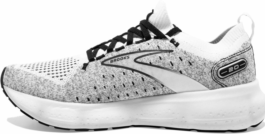 * Brooks Men'S Glycerin Stealthfit 20 (135 White/Grey/Black) Footwear