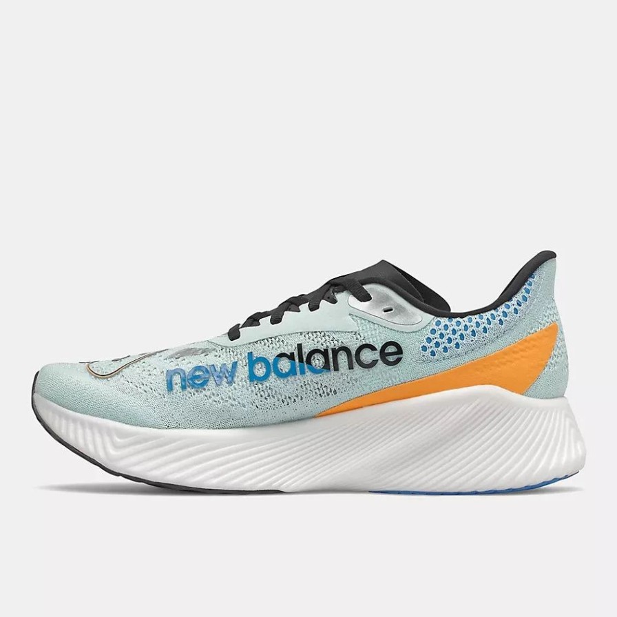 * New Balance Men'S Fuelcell Rc Elite 2 (Sv Blue With Deep Violet) Footwear