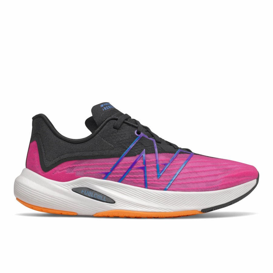 * New Balance Men'S Fuelcell Rebel V2 (Cp Pink Glo/Black) Footwear