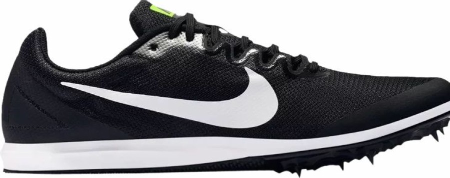 * Nike Uni Zoom Rival D 10 (017 Black/White-Volt) Footwear