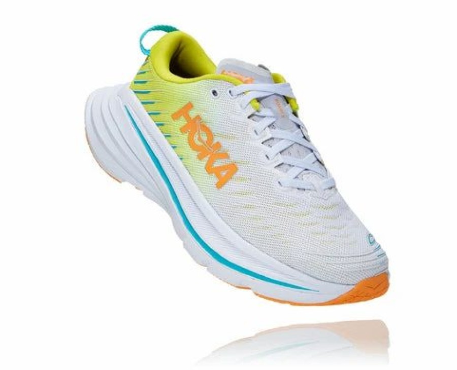 * Hoka Women'S Bondi X (Wepr White/Evening Primrose) Footwear