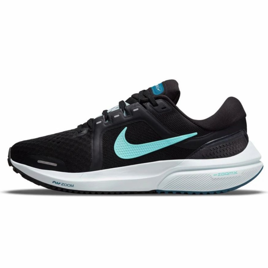 * Nike Women'S Zoom Vomero 16 (006 Black/Aurora Green/Ghost Aqua/Marina) Footwear