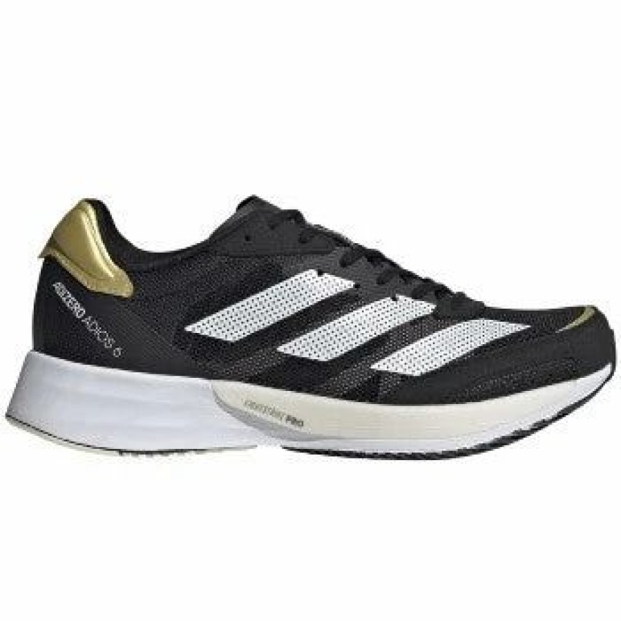 * Adidas Women'S Adizero Adios 6 (Core Black/Ftwr White/Wonder White) Footwear