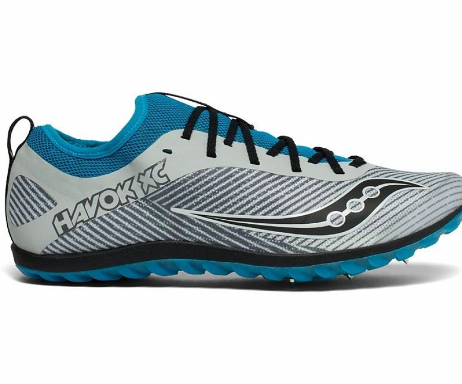 * Saucony Men'S Havok Xc 2 (3 Grey/Blue) Footwear