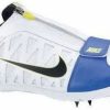 * Nike Uni Zoom Long Jump 4 (104 White/Black/Treasure Blue/Volt) Footwear