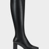 * Aerosoles Micah Black Stretch Tall Boots