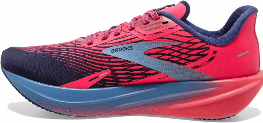 * Brooks Women'S Hyperion Max (659 Pink/Cobalt/Blissful Blue) Footwear