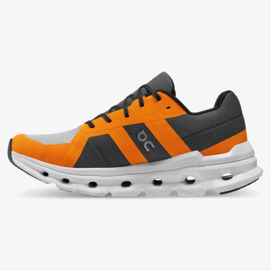 * On Men'S Cloudrunner (Frost/Turmeric) Footwear