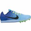 * Nike Women'S Zoom Rival D 9 (401 Bluecap / White-Hyper Cobalt) Footwear