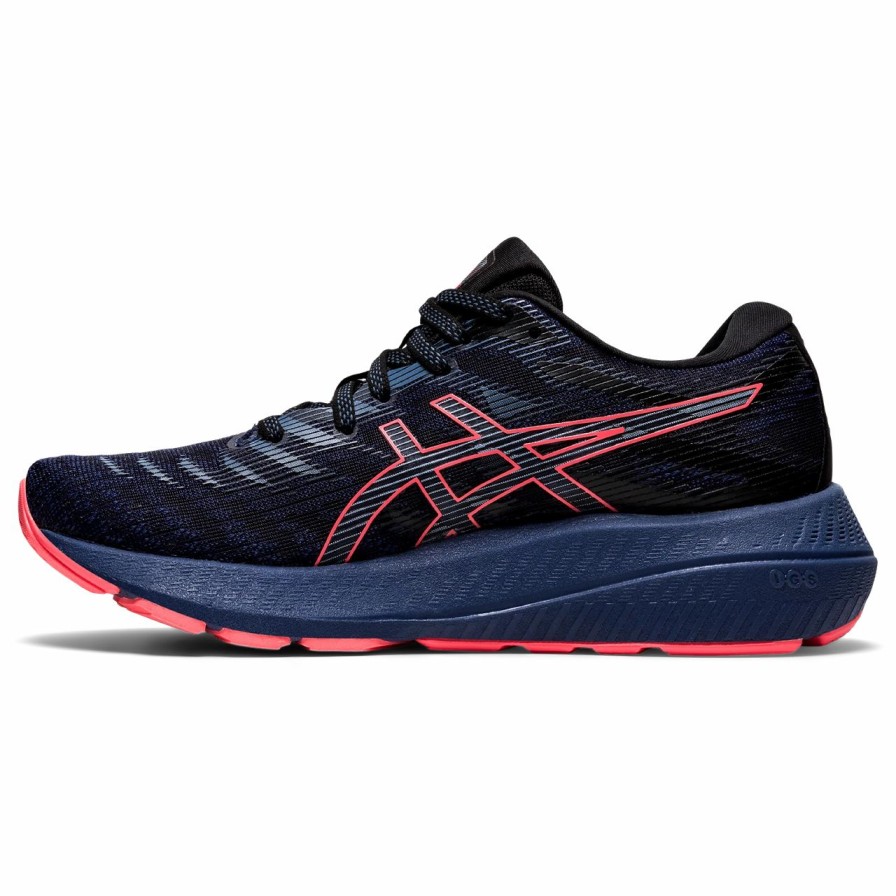 * Asics Women'S Gel-Kayano Lite 2 (400 Thunder Blue/Blazing Coral) Footwear