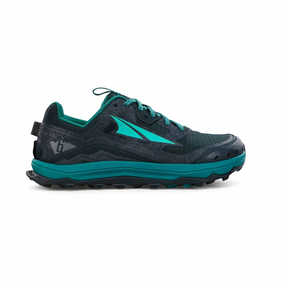 * Altra Women'S Lone Peak 6 (043 Black/Green) Footwear