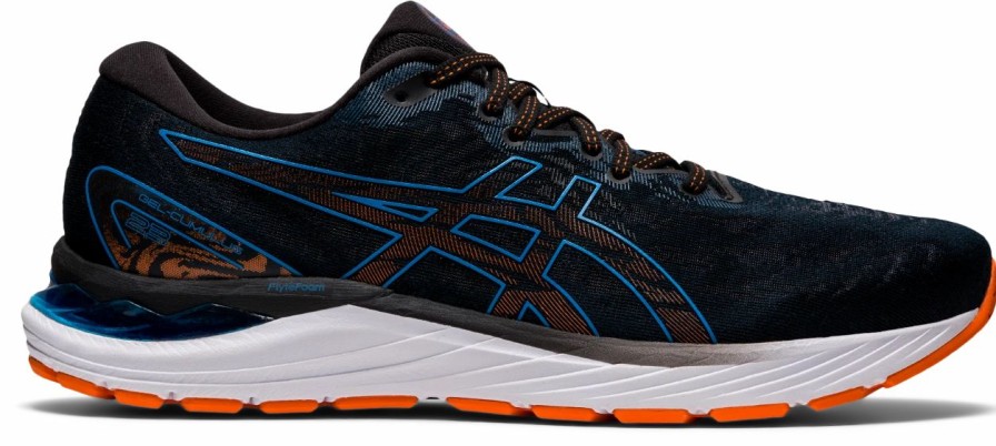 * Asics Men'S Gel-Cumulus 23 (003 Black/Reborn Blue) Footwear