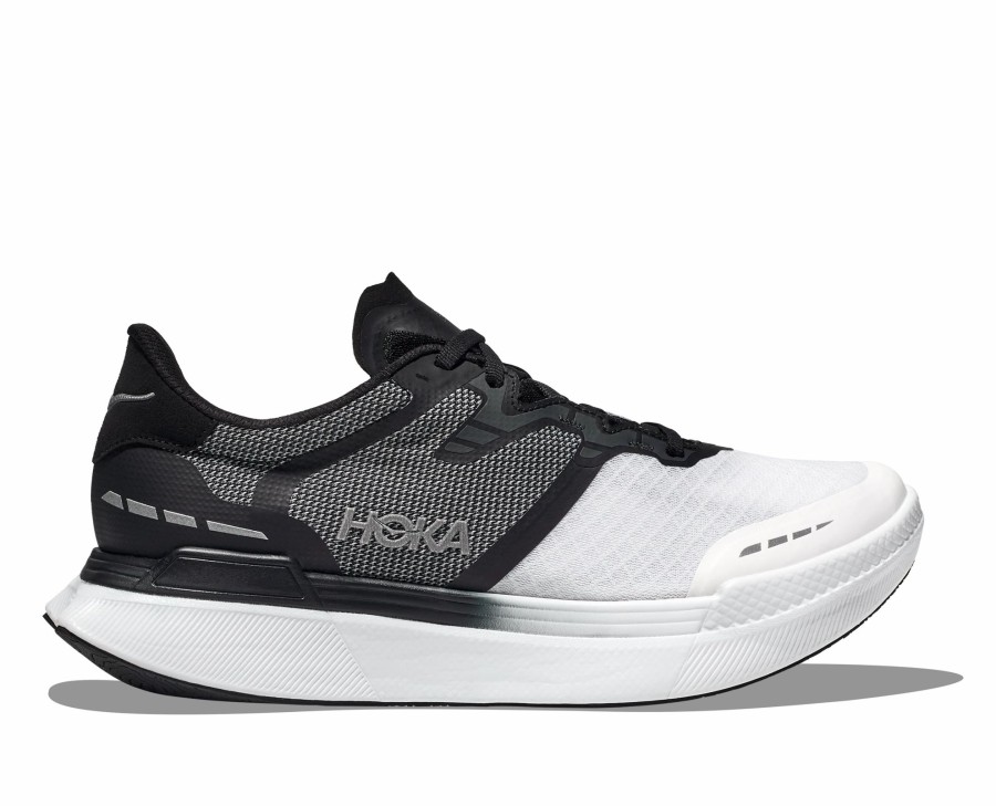 * Hoka Uni Transport X (Black/White) Footwear