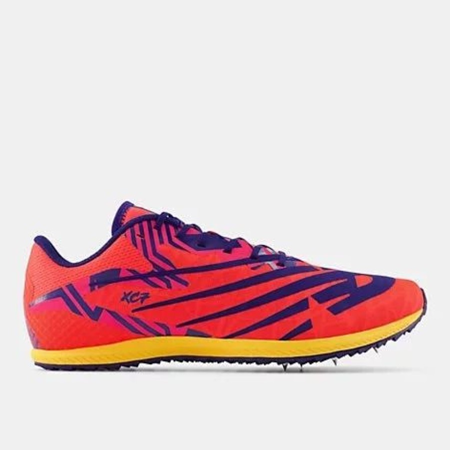 * New Balance Uni Xc 7 V4 (Le Electric Red/Victory Blue) Footwear