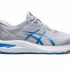 * Asics Women'S Gt-2000 11 Wide (021 Piedmont Grey/Reborn Blue) Footwear