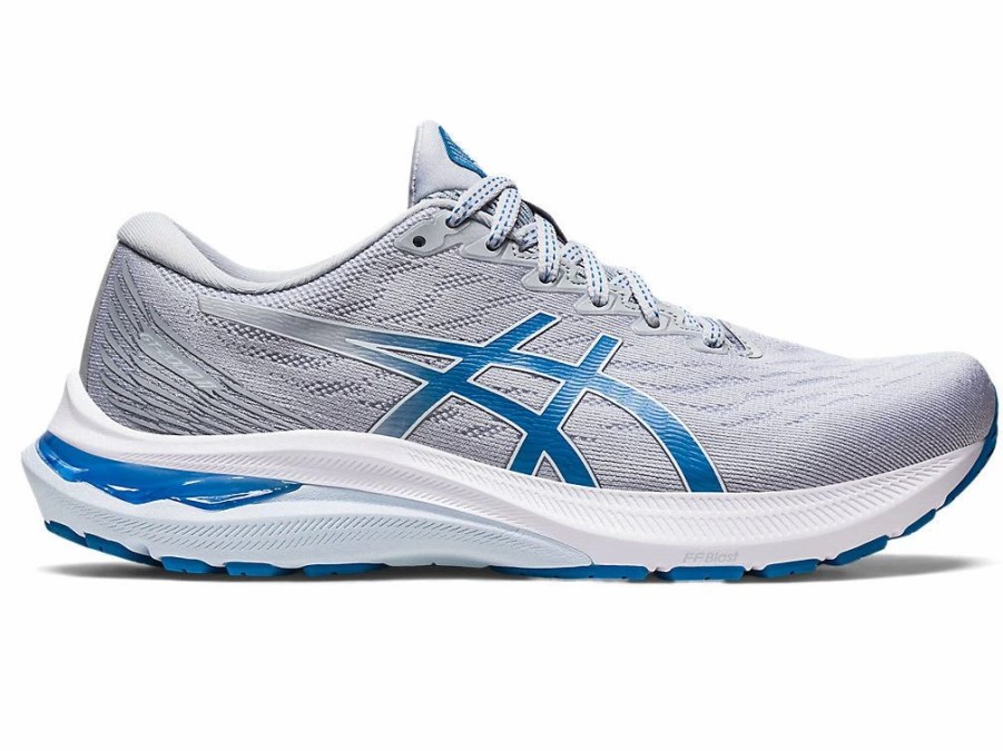 * Asics Women'S Gt-2000 11 Wide (021 Piedmont Grey/Reborn Blue) Footwear