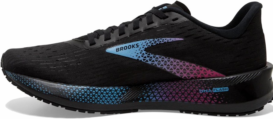 * Brooks Women'S Hyperion Tempo (097 Black/Blissful Blue/Fuchsia) Footwear