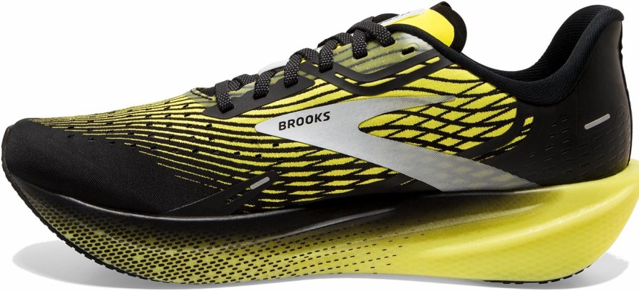 * Brooks Men'S Hyperion Max (078 Black/Blazing Yellow/White Footwear