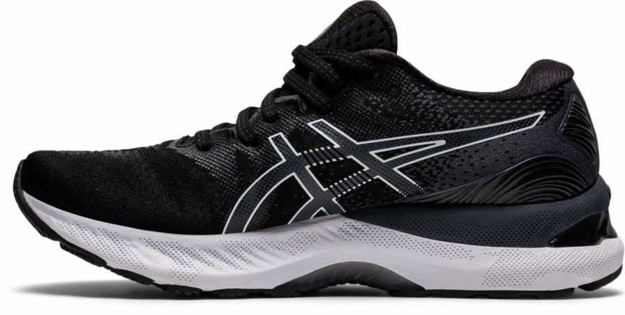 * Asics Women'S Gel-Nimbus 23 (001 Black/White) Footwear