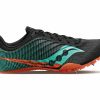 * Saucony Men'S Spitfire 5 (26 Black/Cool Mint) Footwear