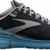 * Brooks Men'S Ghost 15 (056 Black/Blackened Pearl/Blue) Footwear