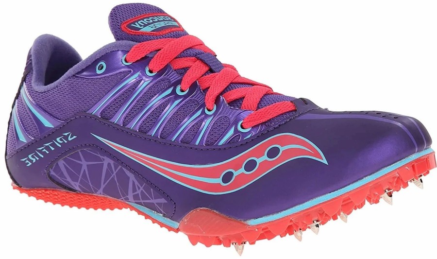 * Saucony Women'S Spitfire (1 Purple/Pink) Footwear