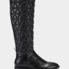 * Aerosoles Berri Black Quilted Tall Boots